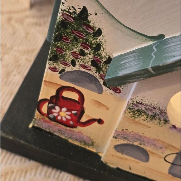 Handpainted Candle Box for Yankee Candle Kathy Hatch Collection NWT - Picture 7 of 13